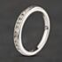 Pre-Owned 14ct White Gold 0.25ct Diamond Half Eternity Ring 41482495