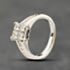 Pre-Owned White Gold 1.50ct Princess Cut Diamond Cluster Ring 41482654