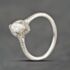 Pre-Owned Platinum 0.50ct Marquise Cut Diamond Cluster Ring 41482683