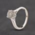 Pre-Owned 18ct White Gold 0.25ct Brilliant Cut Diamond Cluster Ring 41482723