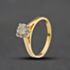 Pre-Owned 18ct Yellow Gold Certificated 1.08ct Diamond Solitaire Ring 41482734