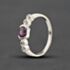 Pre-Owned 18ct White Gold Pink Sapphire & 0.08ct Brilliant Cut Diamond Five Stone Ring 41482770