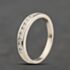 Pre-Owned Platinum Diamond Channel Set Half Eternity Ring 41482798