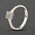 Pre-Owned 18ct White Gold 0.25ct Brilliant Cut Diamond Square Cluster Ring 41482813