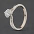 Pre-Owned Platinum 0.61ct Brilliant Cut Diamond Twist Solitaire Ring 41482859