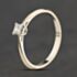 Pre-Owned 18ct White Gold 0.25ct Princess Cut Diamond Solitaire Ring 41482923