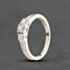 Pre-Owned 9ct White Gold 0.50ct Brilliant Cut Diamond Three Stone Ring 41482943