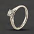 Pre-Owned Platinum Certificated 0.46ct Brilliant Cut Diamond Solitaire Ring 41482949