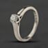 Pre-Owned Platinum Certificated 0.34ct Brilliant Cut Diamond Solitaire Ring 41482971