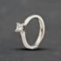 Pre-Owned Platinum Princess Cut Diamond Four Claw Solitaire Ring 41482995