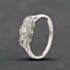 Pre-Owned Vintage Platinum 0.65ct Diamond Three Stone Ring 41483001