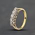Pre-Owned 18ct Yellow Gold 0.50ct Brilliant Cut Diamond Five Stone Ring 41483008