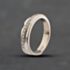 Pre-Owned 18ct White Gold Brilliant Cut Diamond Crossover Ring 41483021