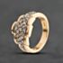 Pre-Owned 9ct Yellow Gold 0.50ct Brilliant Cut Diamond Dress Ring 41483053