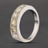 Pre-Owned 18ct White Gold 2.20ct Brilliant Cut Diamond Half Eternity Ring 41483176