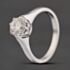 Pre-Owned 18ct White Gold 0.96ct Brilliant Cut Diamond Solitaire Ring 41483179