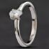 Pre-Owned 18ct White Gold 0.35ct Oval Cut Diamond Solitaire Ring 41482600