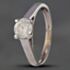 Pre-Owned 14ct White Gold 0.60ct Brilliant Cut Diamond Solitaire Ring 4148898
