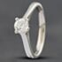 Pre-Owned Platinum 0.41ct Brilliant Cut Diamond Four Claw Solitaire Ring 4148951