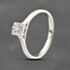 Pre-Owned 9ct White Gold 0.17ct Brilliant Cut Diamond Solitaire Ring 41671479