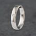 Pre-Owned 14ct White Gold Brilliant Cut Diamond Set Court Shape Matt Textured 5mm Wedding Ring 41871357