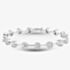 Pre-Owned 14ct White Gold 2.40ct Diamond Cluster Bracelet 4307125