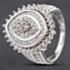 Pre-Owned 9ct White Gold 1.50ct Diamond Cluster Ring 431200227