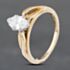 Pre-Owned 9ct Yellow Gold 0.50ct Marquise Cut Diamond Solitaire Ring 43121078