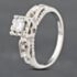 Pre-Owned 14ct White Gold 0.22ct Brilliant Cut Diamond Solitaire Ring 43121134