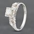 Pre-Owned 9ct White Gold 0.39ct Brilliant Cut Diamond Solitaire Ring 43121150