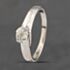 Pre-Owned 14ct White Gold 0.35ct Diamond Solitaire Ring 43121154