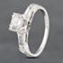 Pre-Owned 14ct White Gold 0.30ct Brilliant Cut Diamond Solitaire Ring 43121164