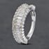 Pre-Owned 14ct White Gold 1.50ct Diamond Half Eternity Ring 43121195