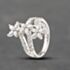 Pre-Owned Platinum 1.50ct Diamond Fancy Triple Daisy Cluster Ring 43121235