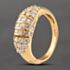 Pre-Owned 18ct Yellow Gold 1.26ct Diamond Cluster Ring 43121241