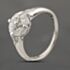Pre-Owned Platinum 1.01ct Diamond Marquise Cut Cluster Ring 43121251