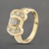 Pre-Owned 18ct Yellow Gold 0.63ct Diamond Fancy Bow Dress Ring 43121286
