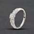 Pre-Owned Platinum 1.00ct Brilliant Cut Diamond Graduated Five Stone Ring 43121340