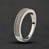 Pre-Owned 9ct White Gold 0.22ct Diamond Band Ring 43121349