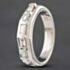 Pre-Owned 14ct White Gold 0.50ct Baguette Cut Diamond Five Stone Ring 4312155223