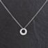 Pre-Owned Platinum Graduated Round Diamond Pendant 4314003