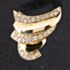 Pre-Owned 14ct Yellow Gold 1.25ct Brilliant Cut Diamond Multi Row Slider Loose Pendant 4314033