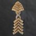 Pre-Owned 9ct Yellow Gold 3.50ct Brilliant Cut Diamond Arrow Design Loose Pendant 4314046