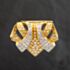 Pre-Owned 18ct Two Colour Gold 2.50ct Brilliant Cut Diamond Enhancer Loose Pendant 4314065