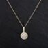 Pre-Owned 14ct Yellow Gold 0.75ct Brilliant Cut Diamond Pendant & 18 Inch Prince Of Wales Chain 4314111