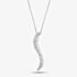 Pre-Owned 18ct White Gold 1.00ct Brilliant Cut Diamond Pendant & 18 Inch Box Chain 4314114