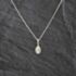 Pre-Owned 9ct White Gold 0.25ct Brilliant Cut Diamond Pear Shaped Cluster Pendant & 16-18 Inch Trace Chain 43141329