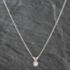 Pre-Owned White Gold 0.50ct Brilliant Cut Diamond Pendant & 18 Inch Trace Chain 4314222