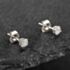 Pre-Owned 14ct White Gold 0.25ct Brilliant Cut Diamond Stud Earrings 43171142