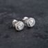 Pre-Owned 14ct White Gold 4mm 0.65ct Brilliant Cut Diamond Cluster Stud Earrings 43171350